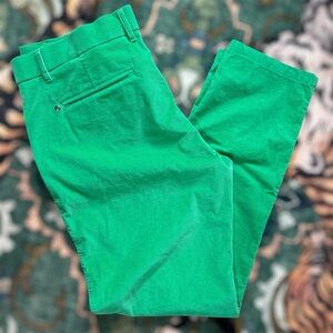 Greyson Appaloosa Corduroy Stretch Pant Trouser Golf Mens 36x32 Green Office Ivy